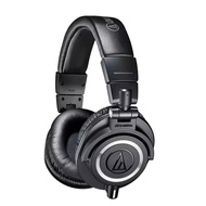Original Audio Technica ATH M50X หูฟังไฮไฟ Professional Enclosed การตรวจสอบหูฟังแบบพกพาหูฟังพับได้