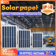 100W/90W/80W/70W/60W/50W/30W Solar Panel Suitable For Solar Spotlight Solar Lamp Solar Cable 5M Exte