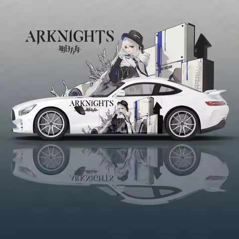 Arknights animal Car Decal Protective Film Vinyl Racing Side Graphics Wrap Accessories Spray Paint a