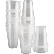 [100pcs] Plastic PP Cup 8 oz. / Cawan Plastik Pakai Buang / Disposable Plastic Cup /One Time Use Cup