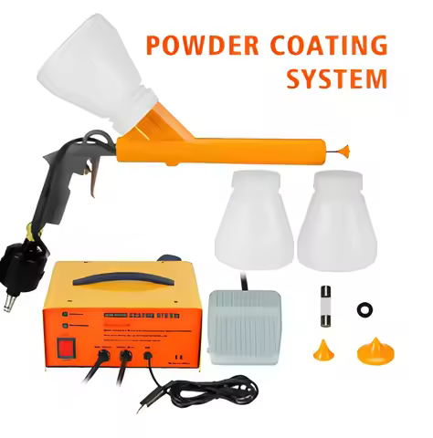 Easy Operation High Efficiency Cheap STP120-9000 100% QA Powder Coating Gun Metal Spraying Machine w