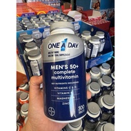 One A Day Men's 50+ pills, bottle of 300 pills Date 2027
