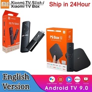 ☏☎❈Ready Stock Xiaomi Mi TV Stick/ Box S (Preinstalled Movies apps) English Version Android UI Netflix Google Chrome