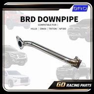 【BRD DOWNPIPE】SUITABLE FOR 4X4 HILUX VIGO REVO ISUZU DMAX MITSUBISHI TRITON NP300 PRO4X RANGER Stain