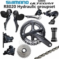 Shimano Ultegra Groupset rim brake disc brake R8000 2x11 Speed 11s 22s hydraulic R8020