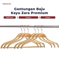 Indokurnia Hanger Kayu Zara Kualitas Premium