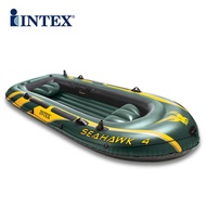 HY&amp;intexSeahawk Kayak ThickenedpvcDouble Three-Person Fishing Boat Drifting Boat Inflatable Boat Rubber Raft L6DJ