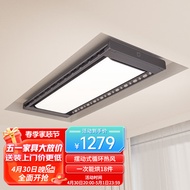 米家智能晾衣机Pro 电动晾衣架 超薄机身嵌入隐藏 无线遥控升降 小米