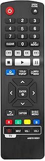 Beyution AKB75135301 Replace Remote Control fit for LG Blu-Ray Disc Player UBKM9 BP330 BP330N BP430 
