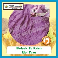 Bubuk Es Krim Rasa Taro 1 Kg l Serbuk Ice Cream Powder Ubi Taro 1Kg Kiloan Bahan Instan Premix Soft