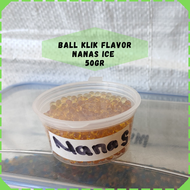 Klik Ball Perasa Flavour 50gr (2500 BUTIR) Rasa Nanas Ice (Free Alat !!)