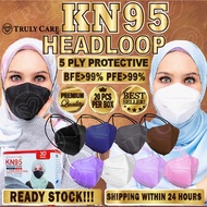 KN95 MASK HEADLOOP MASK HIJAB MASK KN95 HEADLOOP MASK !5 LAYERS PROTECTION! FACE MASK HEAD LOOP KN95