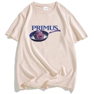 PRIMUS Fizzle Fry Vintage T-Shirt Short Sleeve Cotton Round Neck Casual Stylish Graphic Fashion Unis