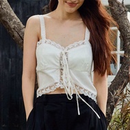 JANUARYANDJUNE ☁️White primrose Top☁️