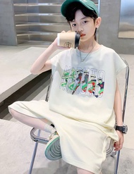 Set quần áo bé trai từ 15-45kg đồ bộ bé trai 4-14 tuổi mẫu 3 LỖ NẢUTO nam tính quần áo trẻ em mùa