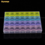 Big mango✤✤Weekly 7 Days Tablet Pill Box Holder Medicine Storage Organizer Case Container