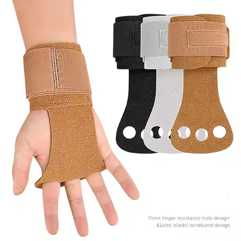 1PC Gymnastics Grips Wristbands , Gymnastic Hand Grips Gymnastic Bar Palm Protection and Wrist Suppo
