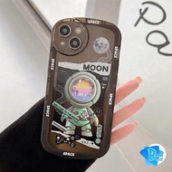 As23 SS135 SOFTCASE SPACE MOON MOTIF FOR XIAOMI REDMI 6A 8 8A PRO 9 9A 9C 10A 10 10C C40 REDMI NOTE 