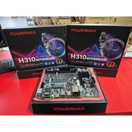 Powermax H310 Motherboard / H 310, SOCKET 1151, DDR4, INTEL) NVME Slot