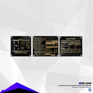 MD Juan - Dashboard Data Plate Set Series 2 - MPD002 (MB)