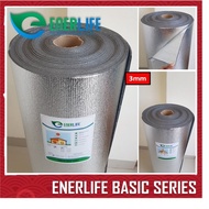 Harga Alumunium Foil Atap Foam Double 3mm Per meter EnerLife B-3M2
