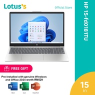 HP 15-fd0181TU FHD Laptop Silver (i3-N305,8GB,512GB,15.6",W11,H&S)