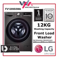 LG 12KG Front Load Washer Washing Machine Inverter FV1412S3B Mesin Basuh Auto/洗衣机 with AI Direct Dri