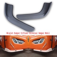 28modified - (1set) Winglet Bumper Diffuser Universal Car Bumper Lips Okay Price Quality