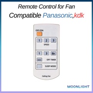 Remote Control for Ceiling Fan PKC-65 (KDK / Panasonic)