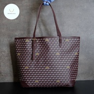 Faure Le Page / FLP Daily Battle Tote Bag 35 Bordeaux , Black & Grey Color