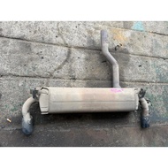 BMW G30 530E B48 REAR MUFFLER WITH EXHAUST FLAP 8657602 OR 8637728