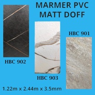 marmer PVC Matt doff marmer PVC dinding 