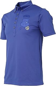Golf KG552SS12 Men's BL Golf Shirt, Japan L (Equivalent to Japanese Size L), BL, Large