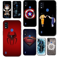 Luxury Case For ZTE Blade A51 Case Back Phone Cover Protective Soft Silicone Black Tpu Brand Logo
