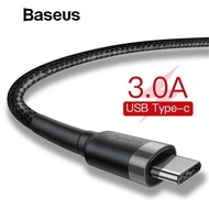 Baseus USB Type C Cable for Samsung S8 Note 8 Quick Charge 3.0 USB C Cable for Redmi K20 Pro Cable T