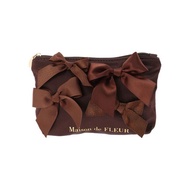 [New Collection] Maison de FLEUR - Chocolate Ribbon Pouch Bag