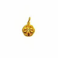 916 Gold Flower Pendant