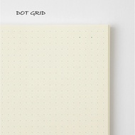 MD Notebook (Midori Notebook) A6 - Blank Lined Grid Dot Grid Cover