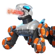 TX X40 Remote control car for kids, eight-wheel stunt mechanical dinosaur toys, electric watch induc