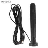 [shiysunous] GSM 5G 5dBi Waterproof Magnetic Antenna TS9 CRC9 600-6000MHz for WiFi Router FFF
