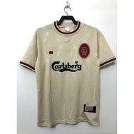 Retro Short Sleeve Liverpool Away 1996-97 Football Sports Shirt