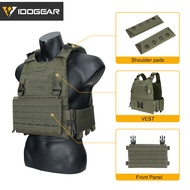 IDOGEAR ชุดเสื้อเกราะยุทธวิธี FCSK3.0แผงด้านหน้า MK5อดีตแผ่นรองไหล่สไตล์เฟอร์โร3320