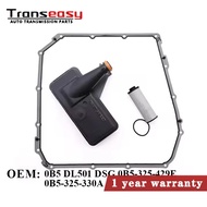 New 0B5 DL501 0B5325429E 0B5321371D Auto Transmission Gear Oil Filter Suit For Audi A4 S4 A5 S5 A6 S