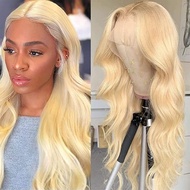 Lemoda 30 Inch 613 Lace Front Wig Human Hair Blonde 13X6 HD Transparent Lace Front Wigs Human Hair 1