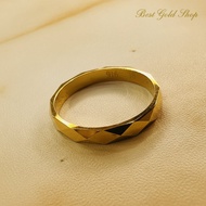 22k / 916 Gold Diamond Craving Design Ring