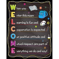 Welcome Classroom Poster Back to School Classroom Decorations Motivational Sign Poster Preschool Mid