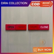 DiRa_Collection25 | SIGNAGE OPEN CLOSE OPEN CLOSE for shop doors