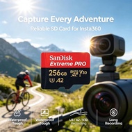 SanDisk Extreme PRO 128GB Micro SD Card U3 A2 V30 TF Card For Insta360 Panoramic Camera 4K 8K High S