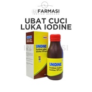 Unidine Povidone Iodine 100ml | Antiseptik, Ubat Cuci Luka Mencegah Jangkitan Bunuh Kuman