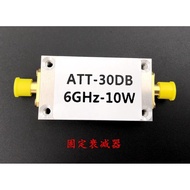 ⓛ10W 30DB Fixed Attenuator RF Attenuator for Use with Power Meter and Spectrum Analyzer 2Q5t|: